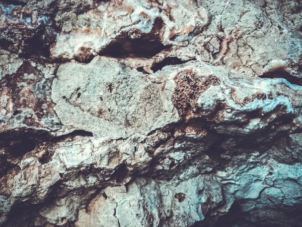 Primo piano del muro di pietra naturale. Struttura della parete di pietra — Foto Stock