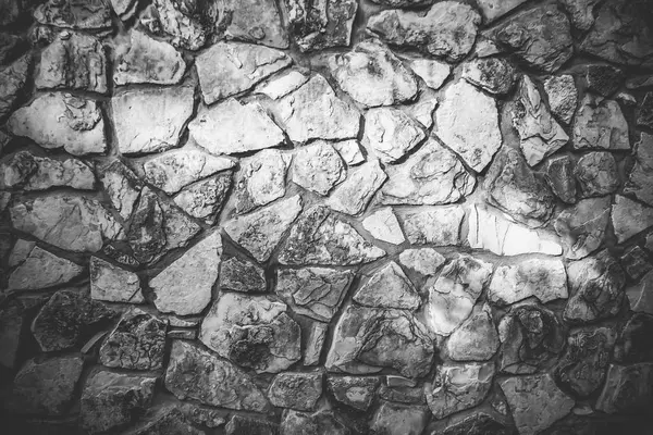 Закрыть из натурального камня стену. Текстура каменной стены — стоковое фото