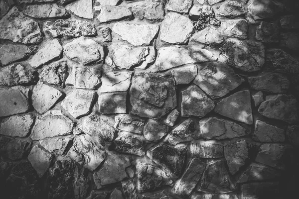Gros plan du mur de pierre naturelle. Texture de mur de pierre — Photo