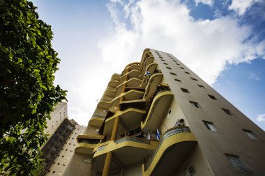 Rishon Le Zion, İsrail-7 Mayıs 2018: yüksek konut bina Rishon Le Zion, İsrail.