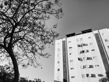 Rishon Le Zion, İsrail-23 Nisan 2018: yüksek konut bina Rishon Le Zion, İsrail.