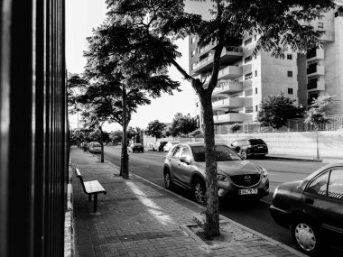 Rishon Le Zion, İsrail-23 Nisan 2018: yüksek konut bina Rishon Le Zion, İsrail.