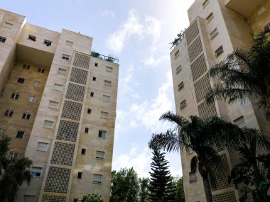 Rishon Le Zion, İsrail-7 Mayıs 2018: yüksek konut Rishon Lezion, İsrail'de bina.