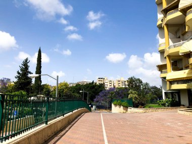 Rishon Le Zion, İsrail-7 Mayıs 2018: yüksek konut Rishon Lezion, İsrail'de bina.
