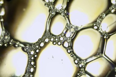 Sanatsal renkli arka plan ile baloncuklar. 