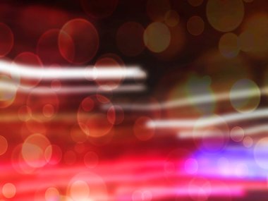 hareket farklı renk tonlarında bulanıklaştırıldı.