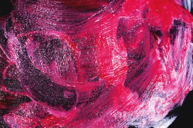 Soyut boyalı arka plan. Arkaplan siyah kağıda boyanmış..