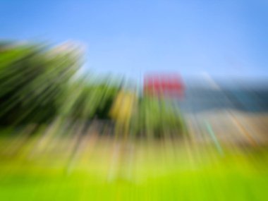 Soyut hareket bulanık efekt arka planı. Uzun pozda çekilmiş.