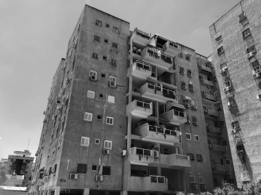 Rishon Le Zion, İsrail-18 Haziran 2018: yüksek konut bina Rishon Le Zion, İsrail.