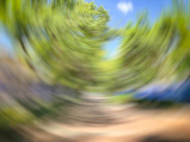 Arkaplanın soyut bulanık hareket efekti 