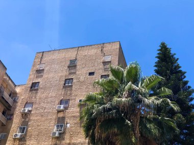 Rishon Le Zion, İsrail-18 Haziran 2018: yüksek konut bina Rishon Le Zion, İsrail.