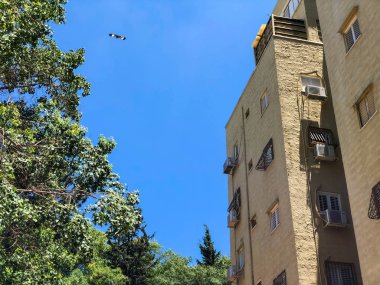 Rishon Le Zion, İsrail-18 Haziran 2018: yüksek konut bina Rishon Le Zion, İsrail.