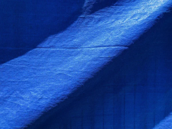 青の背景色青い布と空の背景 — ストック写真