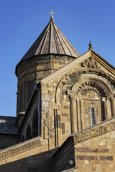 Svetitskhoveli ortodokse katedral i Mtskheta - Stock-foto