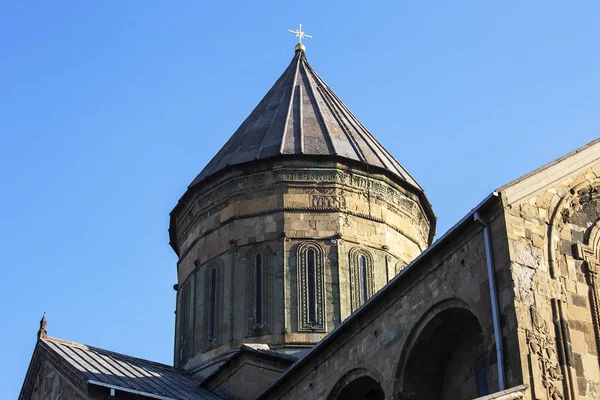 Svetitskhoveli ortodox templom Mtskheta — Stock Fotó