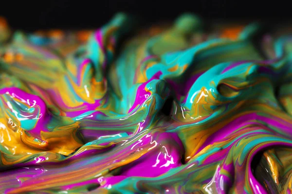 Abstract painted background. Background was painted on black paper. — Stock Photo, Image