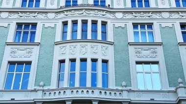 Lviv, Ukrayna 'nın tarihi bölgesinde eski binalar