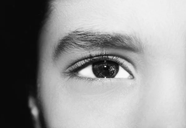 Image of child eye close up. — Stock Photo, Image