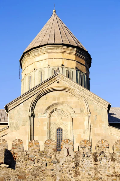 Catedral Ortodoxa Svetitskhoveli en Mtskheta — Foto de Stock