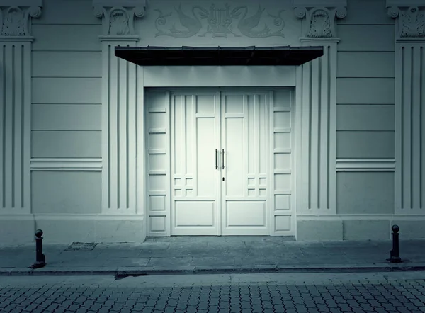 Old theater door — Stock Photo, Image