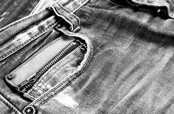 Jeans bolsillo, ropa — Foto de Stock