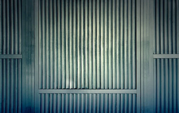 Steel wall in the city — Stock Photo, Image