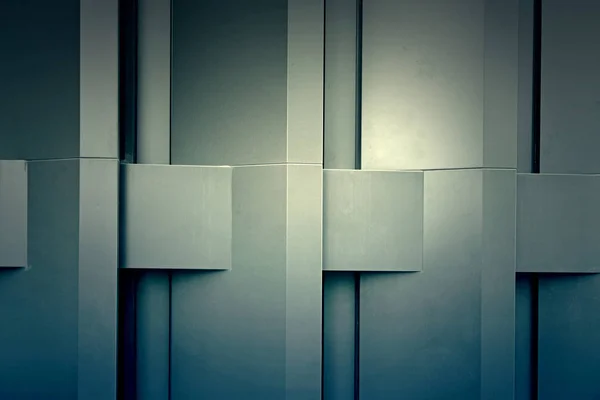 Modern metal wall