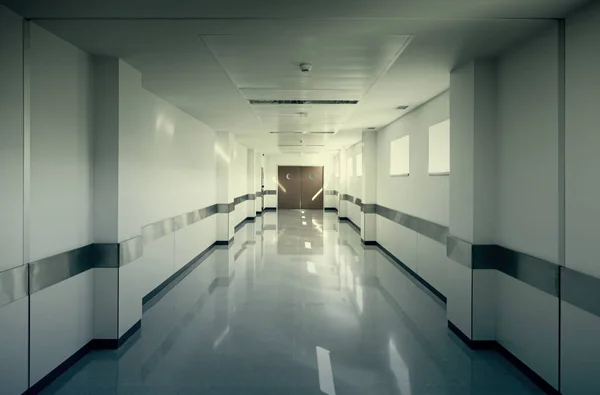 Hall of deep hospital — Stock Photo, Image