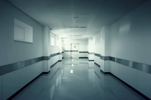 Hall of deep hospital