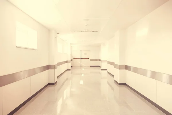 Hall of deep hospital