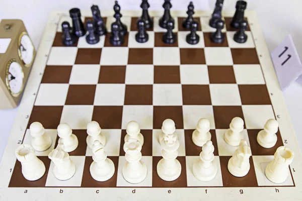 Chess in a Championship — Stock Photo, Image