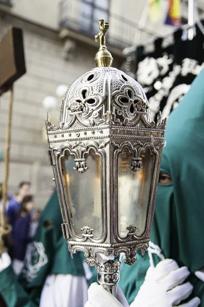 Pasen processie in de stad, religie — Stockfoto