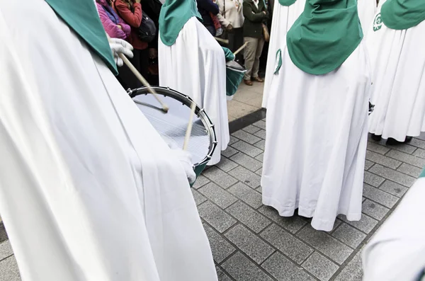 Pasen processie in de stad, religie — Stockfoto