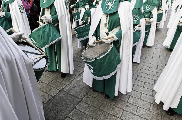 Osterprozession in der Stadt, Religion — Stockfoto