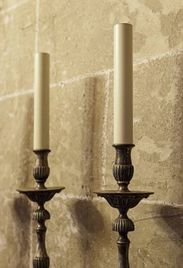 Mum ile eski ortaçağ Pyres