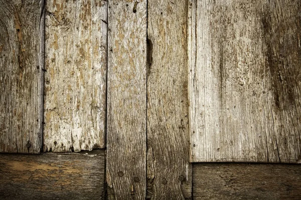 Staré Poškozené Dřevěné Pozadí Detail Plynutí Času Eroze — Stock fotografie