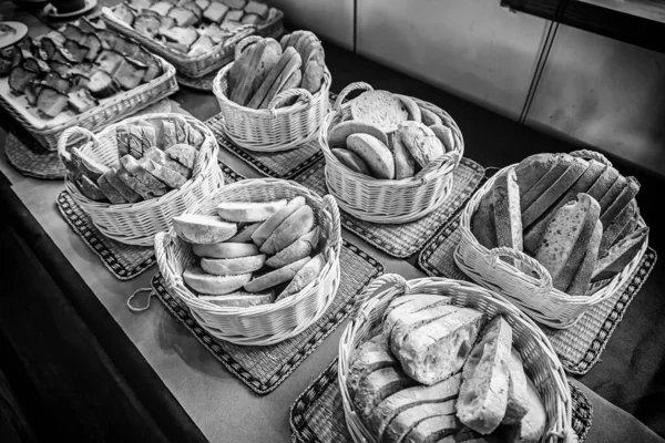 Different Types Bread — Stock Photo, Image