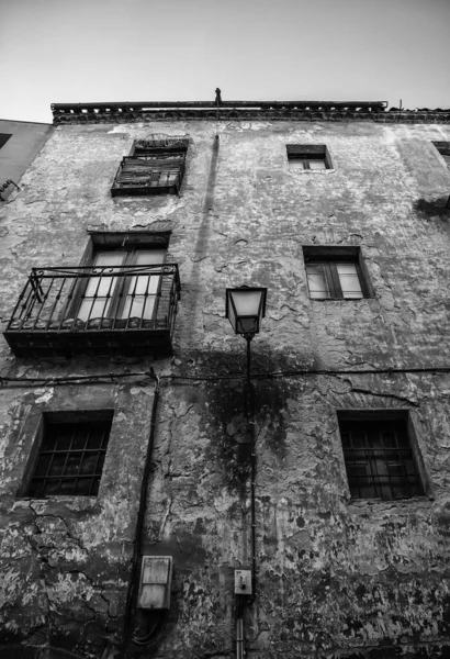 Telhas Típicas Fachada Lisboa Detalhe Fachada Uma Antiga Decoração — Fotografia de Stock