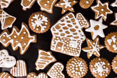 Süslenmiş Noel gingerbread