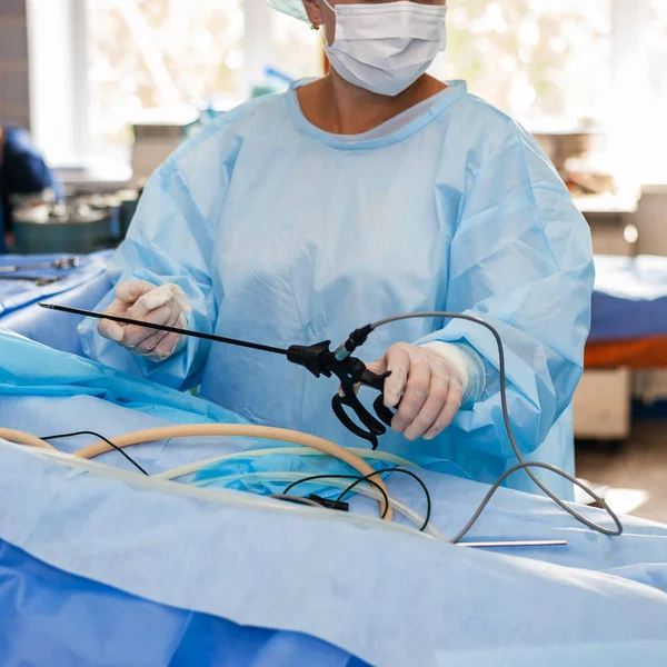 Prämedikation für Operation und Laparoskopie — Stockfoto