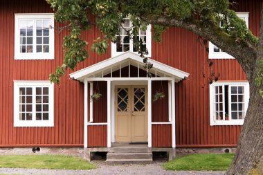 İsveç'te ahşap ev