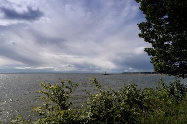 Hjo İsveç'te yakınındaki göl Vaettern