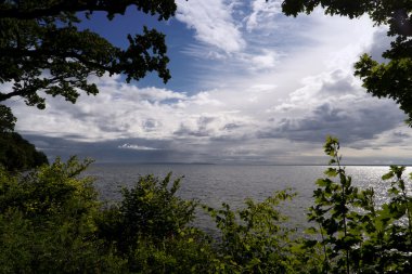 Hjo İsveç'te yakınındaki göl Vaettern