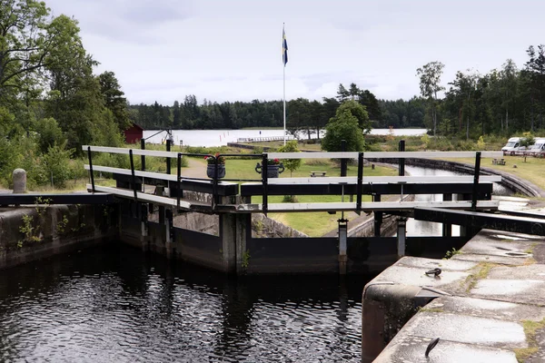 Goota Canal en Forsvik en Suecia —  Fotos de Stock