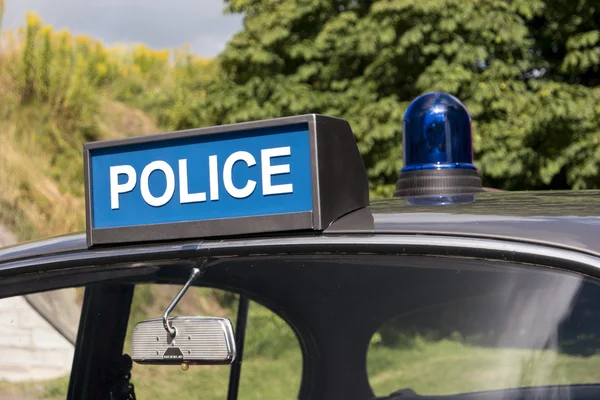 Carro Polícia Britânico Clássico — Fotografia de Stock