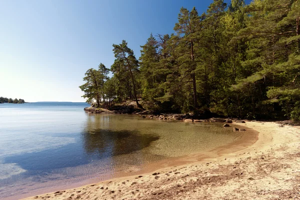 Di Danau Vaenern di Swedia — Stok Foto