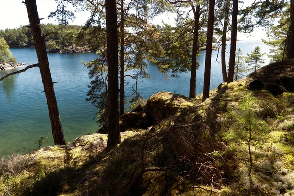 Lago Vaenern Suécia — Fotografia de Stock