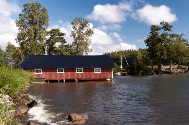 İsveç'te göl Vaenern