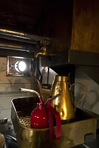 FORSVIK, SWEDEN - AUGUST 11, 2016: Detail of the Paddle Steamer — Stock Photo, Image