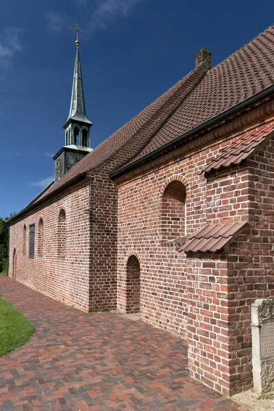 Kerk van St. Peter-Ording in Duitsland — Stockfoto